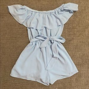 Light blue romper
